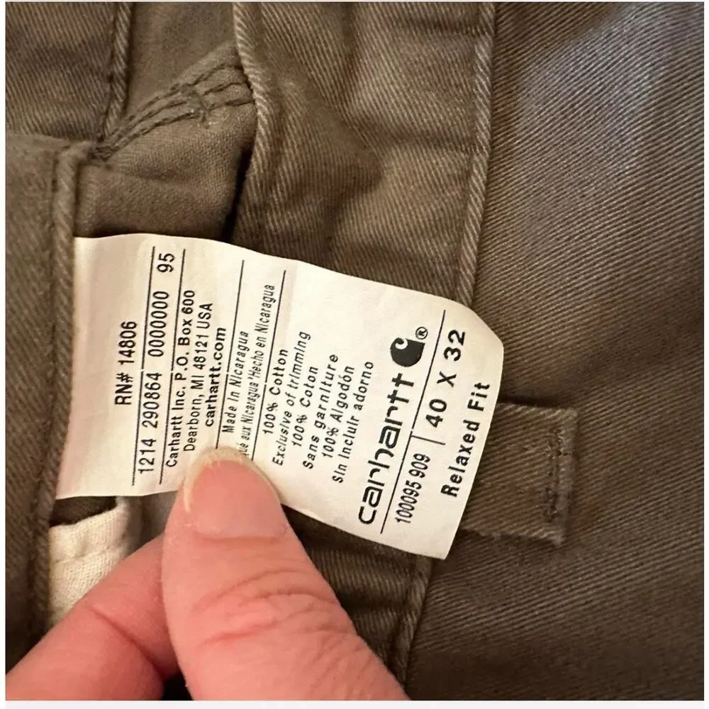 Carhartt relaxed fit